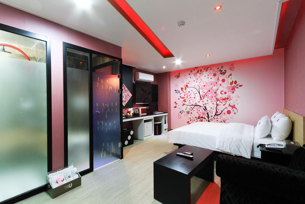 Haeundae Foru Hotel Пусан Номер фото
