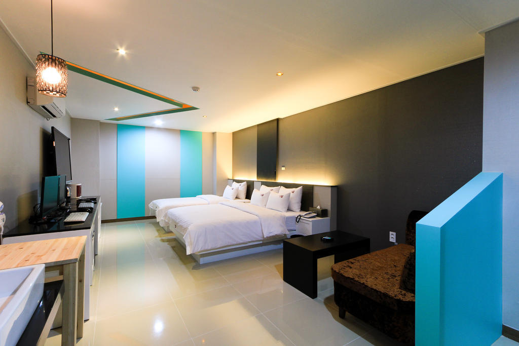 Haeundae Foru Hotel Пусан Номер фото